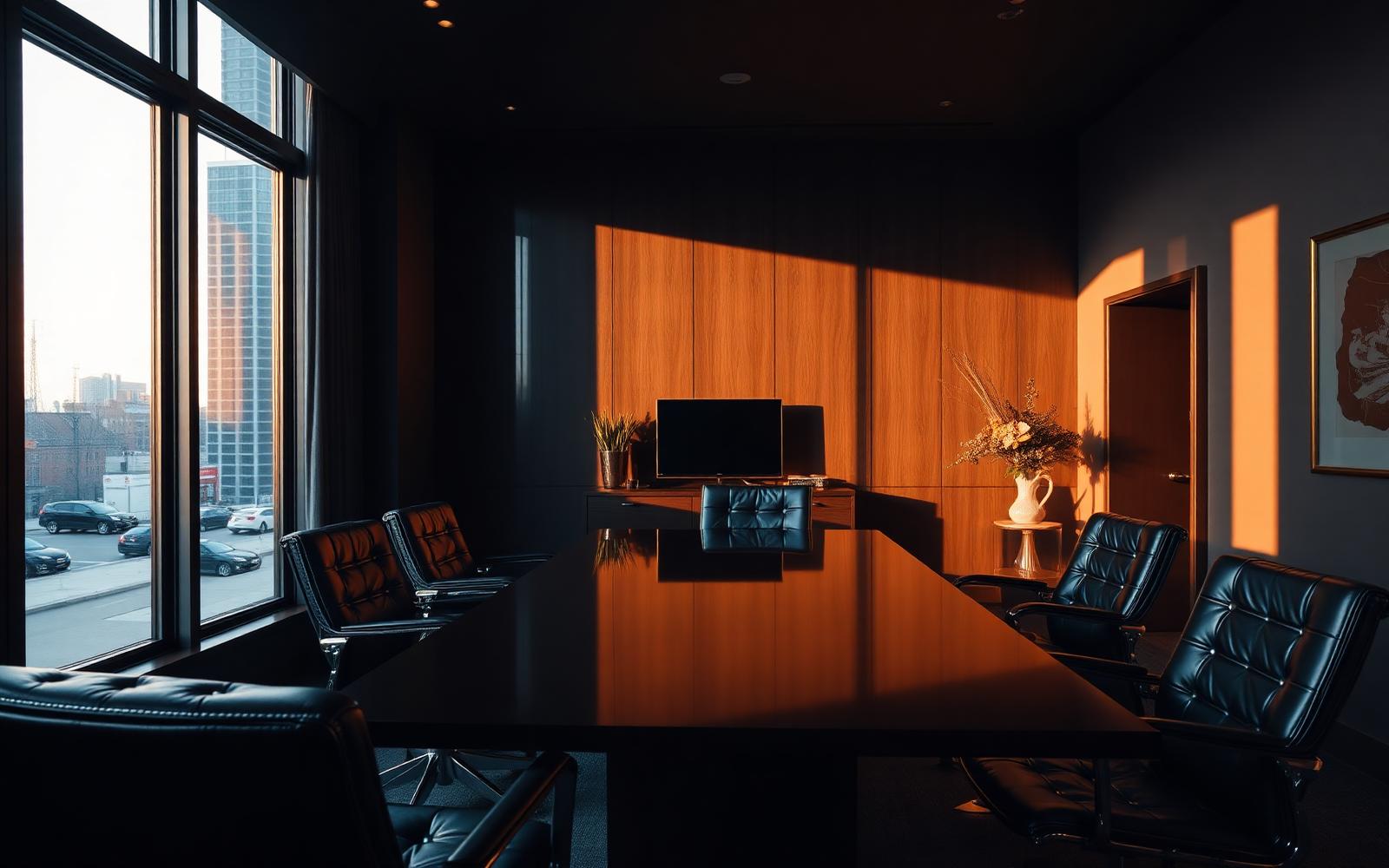 Interior of a modern law office at Prrimma Legal Associates